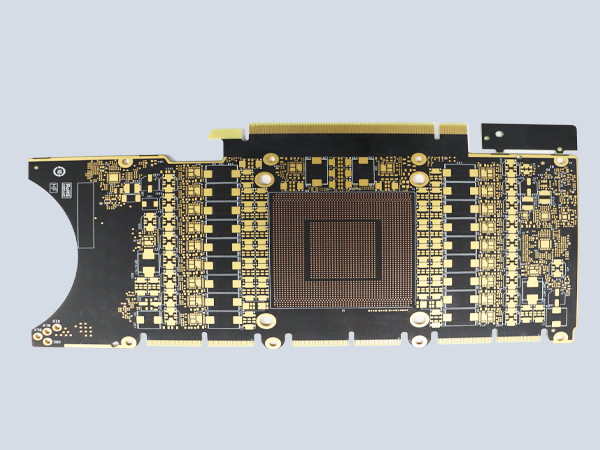 12層金手指顯卡pcb線(xiàn)路板